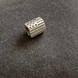 Authentic Chamilia United States Flag Charm